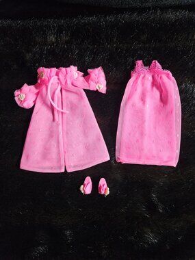 Barbie 1968 Outfit "Dreamy Pink" #1857 Original Vintage Mint Condition